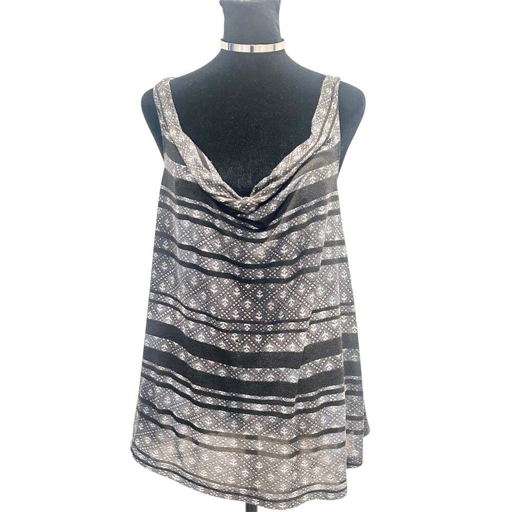Vintage Silence + Noise Ladder Back Tank Top Size Small Boho Grunge